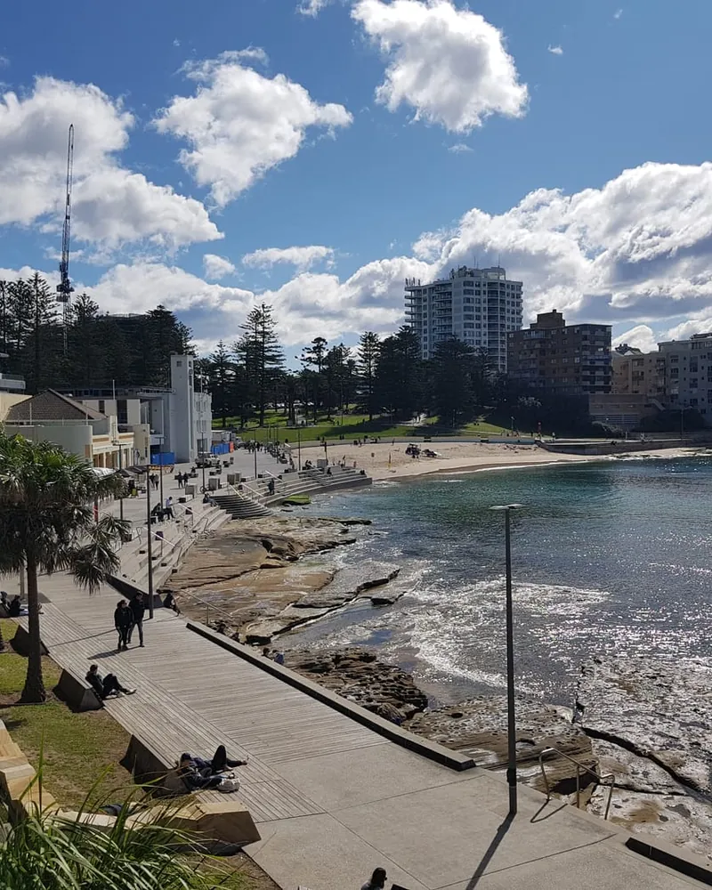 North Cronulla Beach and the surf club